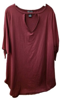 Kristin Nicole Tunic Choker Style Size 2X Casual Chic Boho