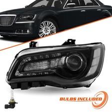 Unilightfor 2011-2014 Chrysler 300 Led Drl Black Driver Left Side Headlight Unilightfor 2011-2014 Chrysler 300 Led Drl Black Driver Left Side Headlight