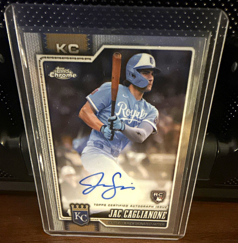 Jac Caglianone – 2026 Bowman Baseball CHROME ROOKIE AUTOGRAPH #CRA-CAG