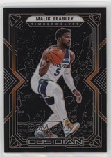 2021-22 Panini Obsidian Electric Etch Orange 31/50 Malik Beasley #127 0eo6