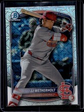 2025 Bowman Chrome Mega Box JJ Wetherholt Prospects Mojo Refractor #BCP-241