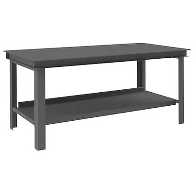 Durham Mfg Hwb-3672-95 Super Heavy Duty Work Bench, Steel, 72'' W, 34'' Height,