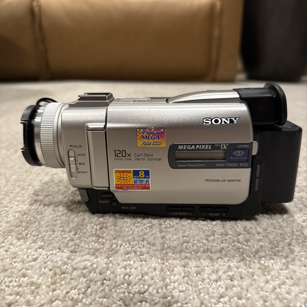 SONY DCR-TRV20 デジタルハンディカム SONY Digital Video Camera DCR-TRV20 Recorder Handycam Confirmed
