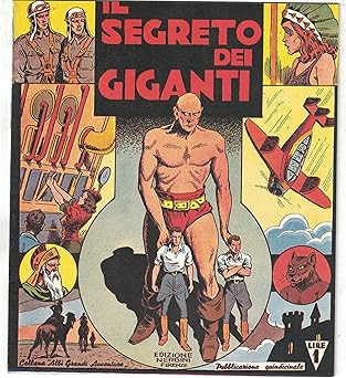DAS GEHEIMNIS DER GIGANTEN Albi Große Abenteuer März 1941 Nerbi Reprint