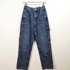 Urban Outfitters - BDG Albie Carpenter Styling Tapered Leg Jeans - Blau - 24W