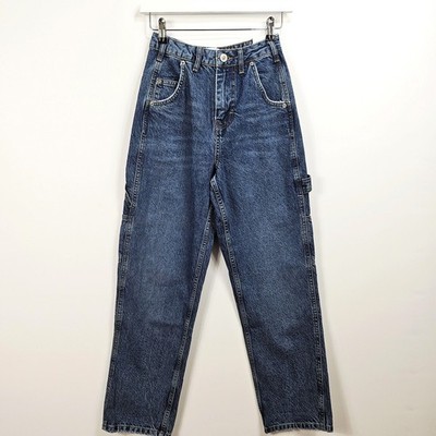 Urban Outfitters - BDG Albie Carpenter Styling Tapered Leg Jeans - Blau - 24W