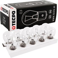 10X Tecpo P21W 12V 21W Kugellampe BA15S Bremslicht Birne Tagfahrlicht Einfaden
