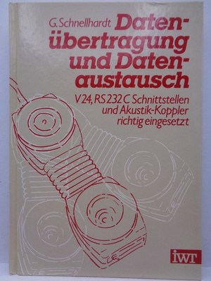DATEN-ÜBERTRAGUNG UND DATEN-AUSTAUSCH V24, RS232C (IWT - BUCH) #1DE