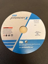 Norton Foundry X 24&rdquo; Grinding Wheel 24x.230x1-1/2 U57A30-TB75B REINF.
