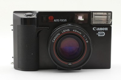 Canon AF35ML Black Point & Shoot 35mm Film Camera From JAPAN 【N.MINT】