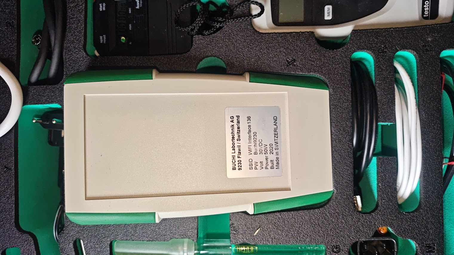Interface WiFi Buchi 136 module sans fil pour laboratoire