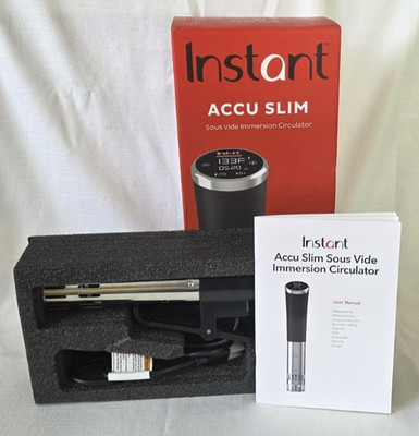 Instant Pot Accu Slim Sous Vide Immersion Circulator 12V DC Digital Slow Cooker