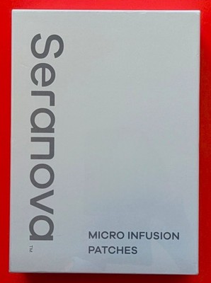 Seranova Micro Infusion Patches - 8 Patches (4 Pairs) New In Sealed Box - 6/28