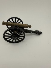 Vintage GP art 373 Made In ITALY Military Toy Cannon Cast Iron Metal