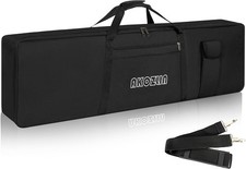 Slim 88 Keys Portable Padded Keyboard Case, Electric Piano Keyboard Gig Bag NEW