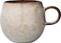 Bloomingville Sandrine Becher, Natur, Steingut Durchmesser 10 Colour Code Nature