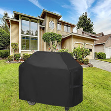 Image of BBQ Cover Heavy Duty Large Waterproof, 3-4 Burner Gas BBQ Covers, Outdoor Bar..