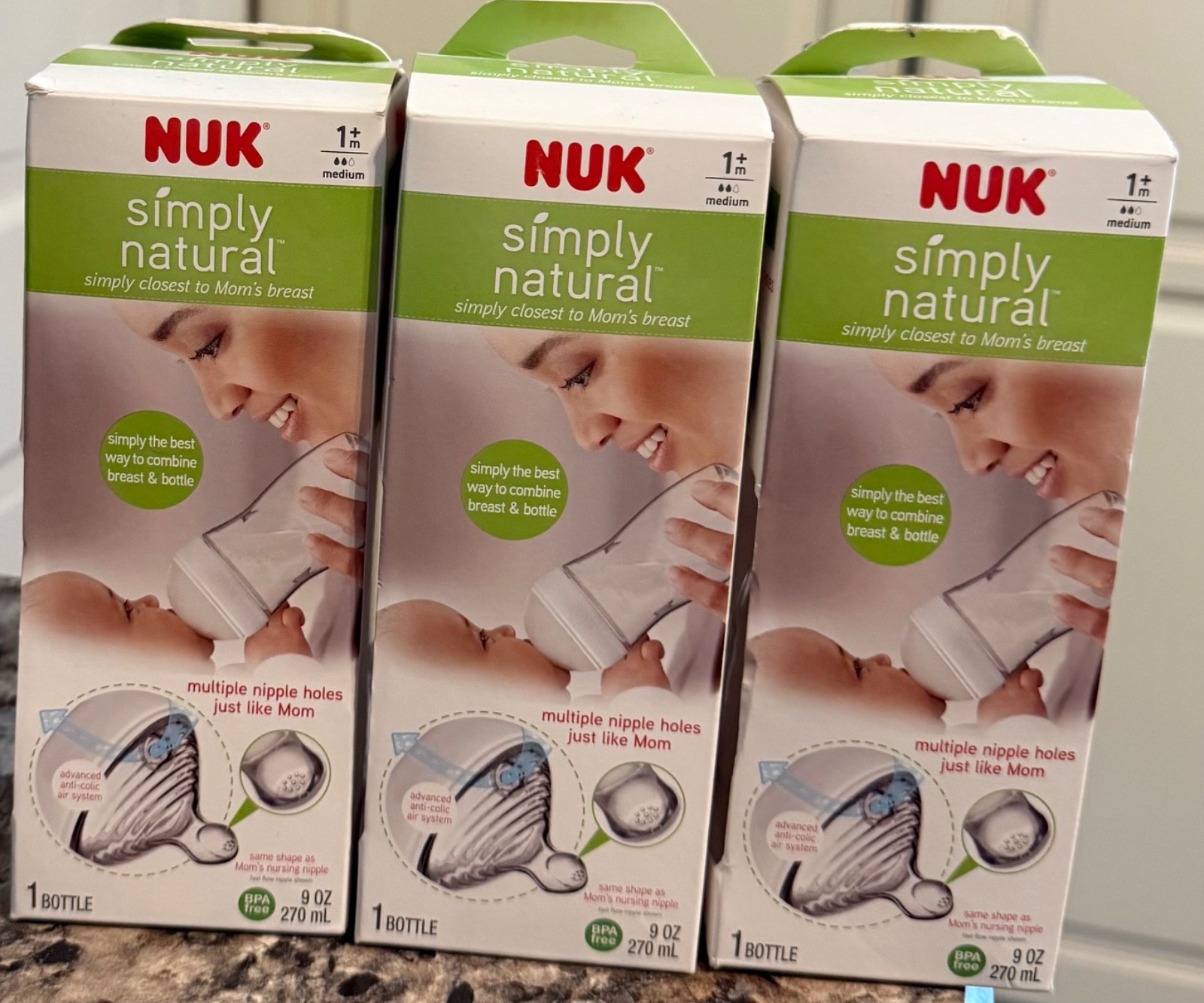 -nuk Simply Natural 9oz