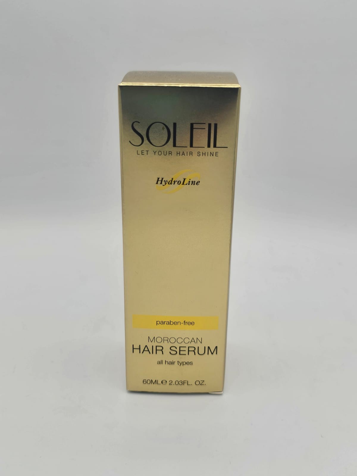 Soleil Moroccan Hair Serum 2.03 Fl. Oz. 60ml Hydroline