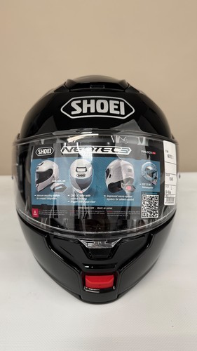 Shoei Neotec 3 Motorcycle Helmet Black Large - Picture 3 of 13