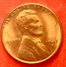1941-S Lincoln Wheat Cent Penny GEM RED BU From an Original Bank Roll