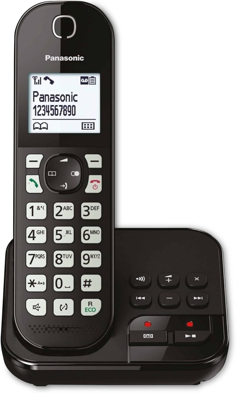 Panasonic KX-TGC460GB Cordless Phone – Black 100% ORIGINAL ⭐⭐⭐⭐⭐