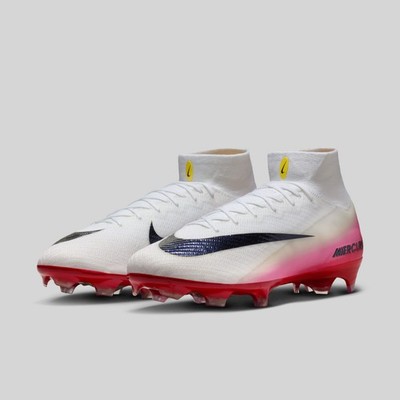 Nike Zoom Superfly 10 Elite FG LV8 White Pink HJ7321-600 Men's Size 11 Cleats