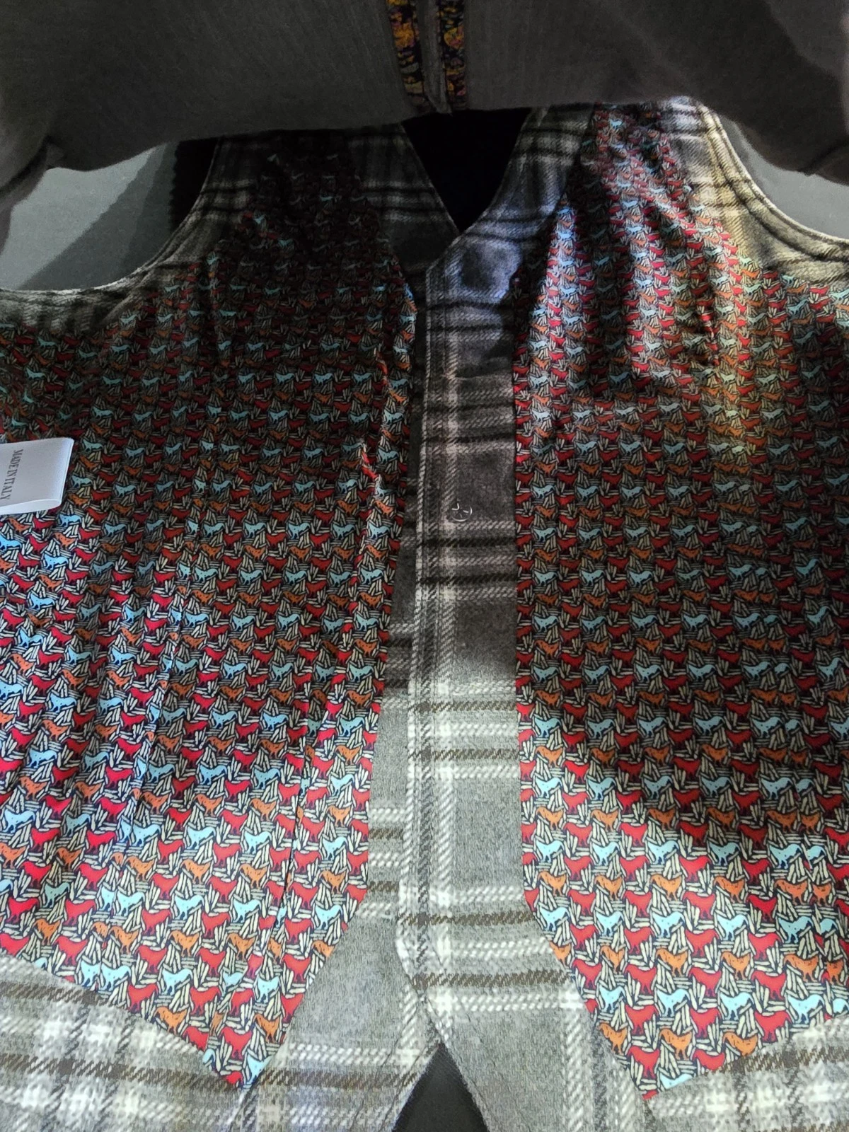 Garry's Earth Vest Handcrafted Made In Italy Size M Cod.15 - product detail image 13