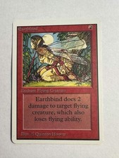 earthbind mtg card Prices | Magic Unlimited Mint / near mint condition trading card Vtg 1994 Magic: the Gathering