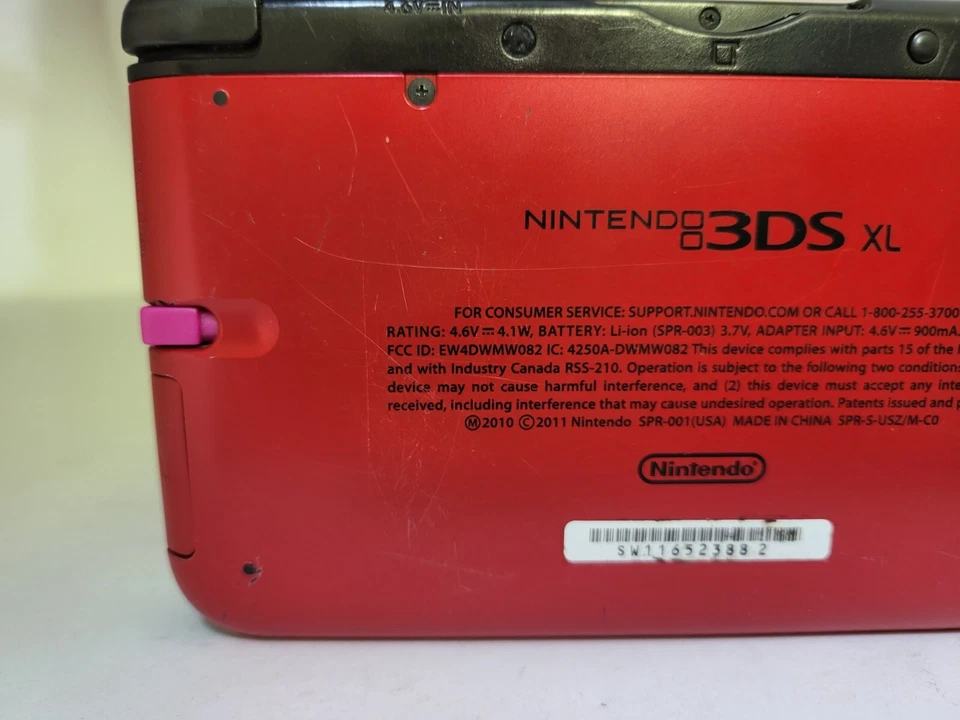 NUEVO LÁPIZ ÓPTICO ROSA CALIENTE para la consola de sistema Nintendo 3DS XL #N25 Foto 4 de 4