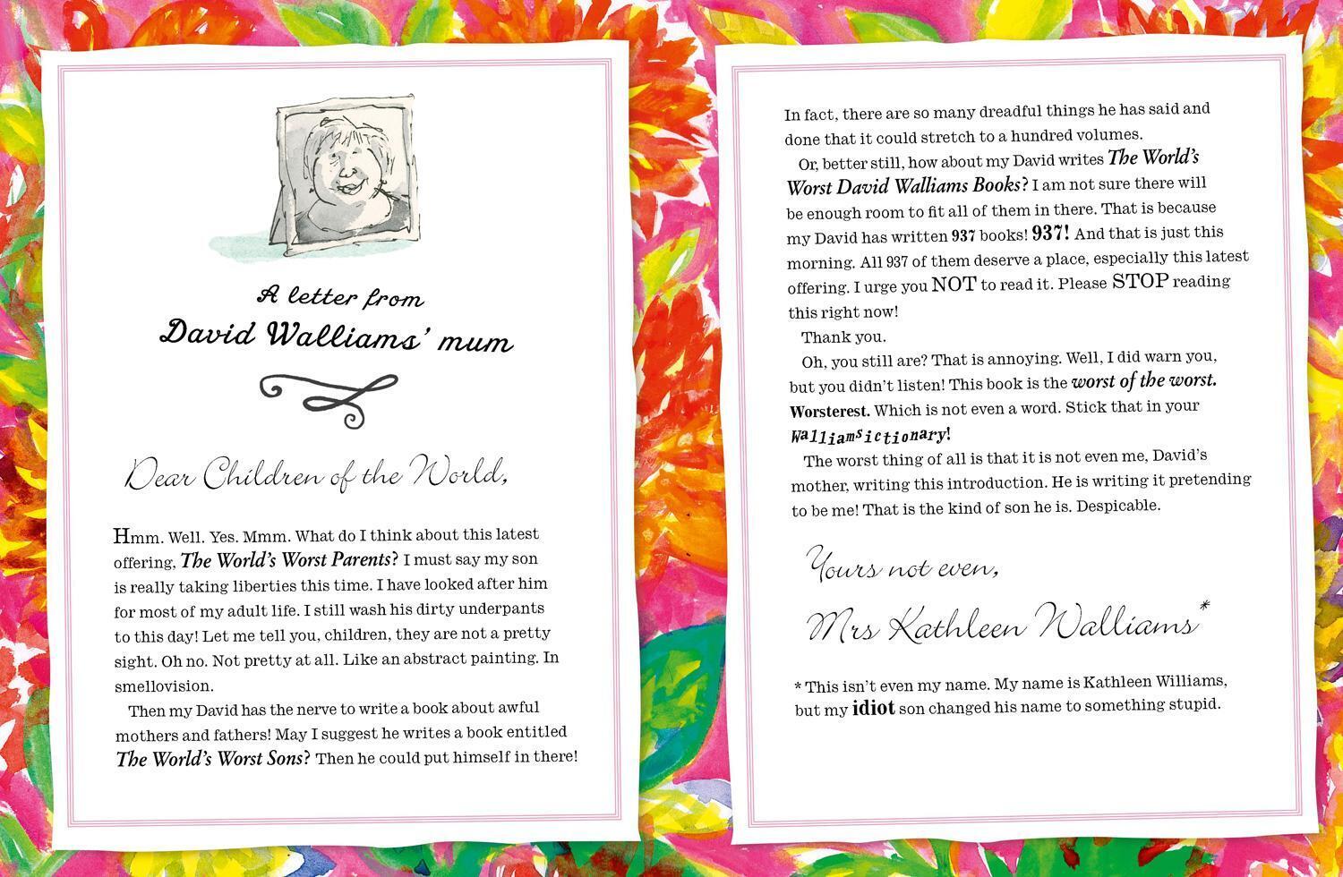Thumbnail - The World's Worst Parents | David Walliams | Buch | Englisch | 2020