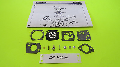 Remington Desa Sears Wards Chainsaw SL9 SL10 Tillotson HS53A HS107A Carb Kit