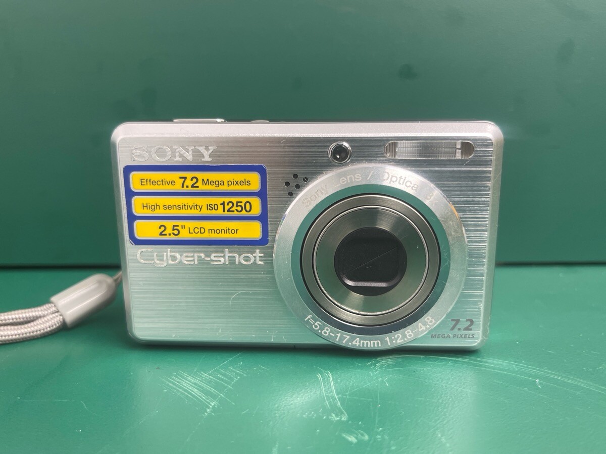 Sony Cyber-Shot DSC-S750 Digital Camera + 2GB Pro Duo Memory Card