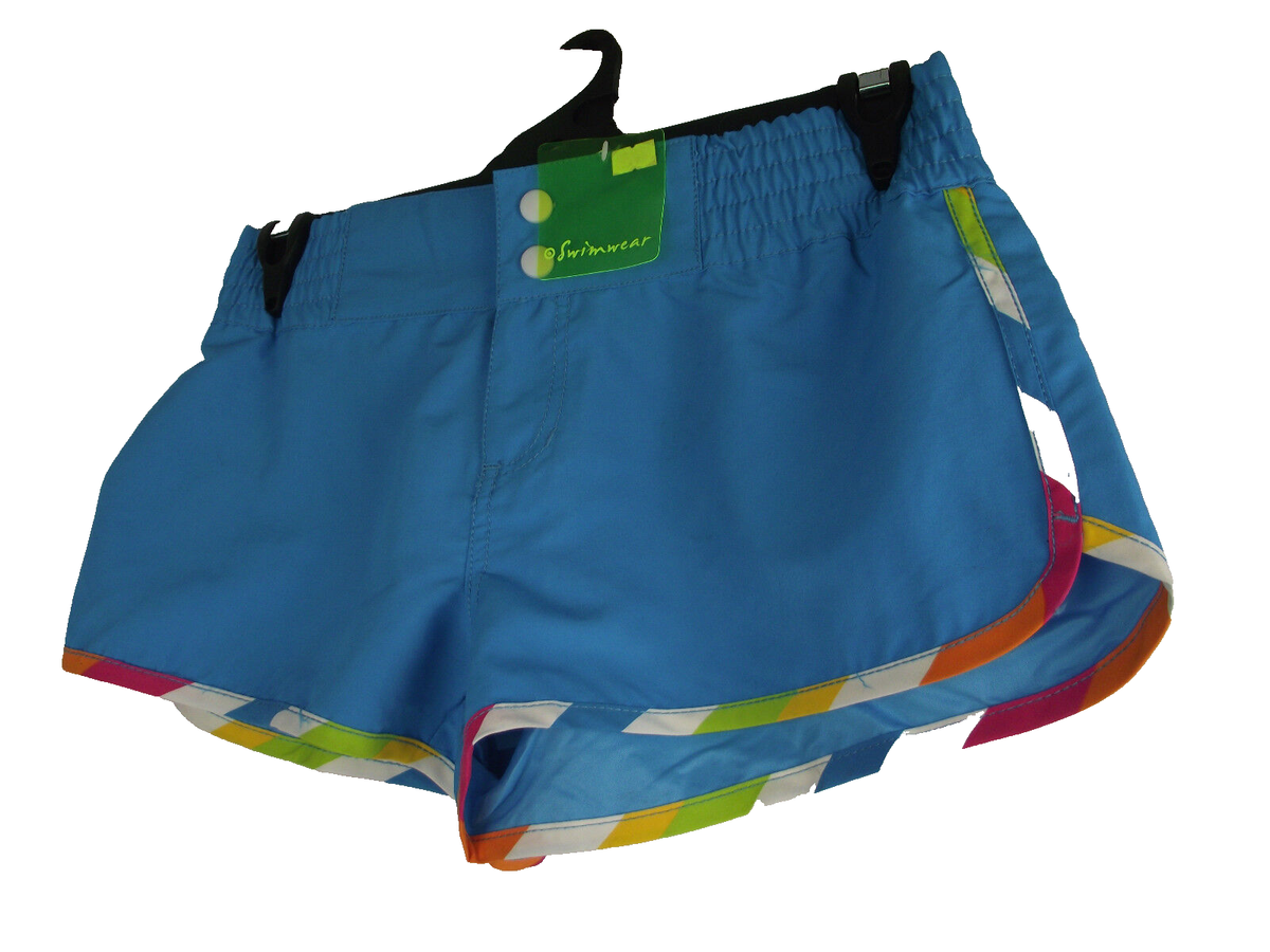 BNWT Ladies Sz 10 Target Brand Aqua Blue Short Style Board Shorts