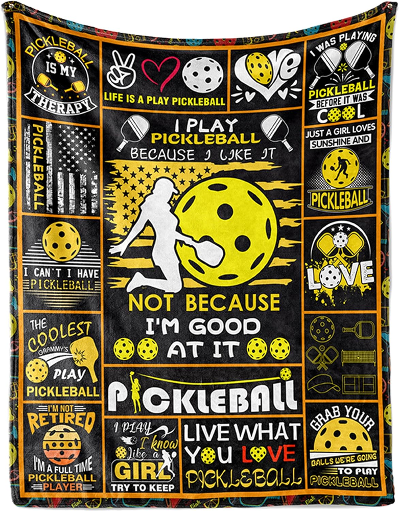 Pickleball Gifts Gifts for Pickleball Lovers Pickleball Blanket Pickleball G Pickleball Gifts Gifts for Pickleball Lovers Pickleball Blanket Pickleball G