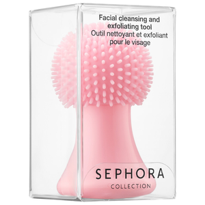 cleansing exfoliating sephora silicone facial tool pink