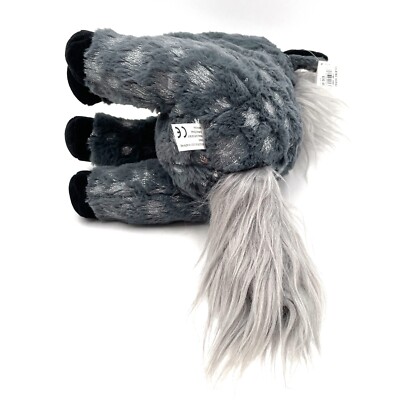 Wild Republic Plus Foilkins Horse Gray Stars Silver 12