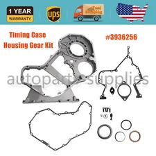 3936256 Pump Timing Gear Case Housing Kit for 1994-98 Dodge Cummins 5.9 12V 6BT