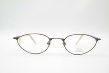 Vintage Bada BL 1652 Bronze Oval Glasses Frame Eyeglasses NOS