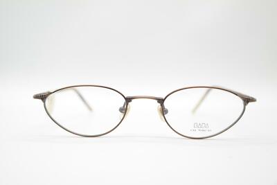 Lunettes Vintage Bada BL1652 Bronze Ovale - Monture Métal, Style Rétro Unisexe