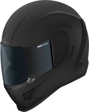 Icon Size M Black Motorcycle & Powersports Helmets for sale | eBay