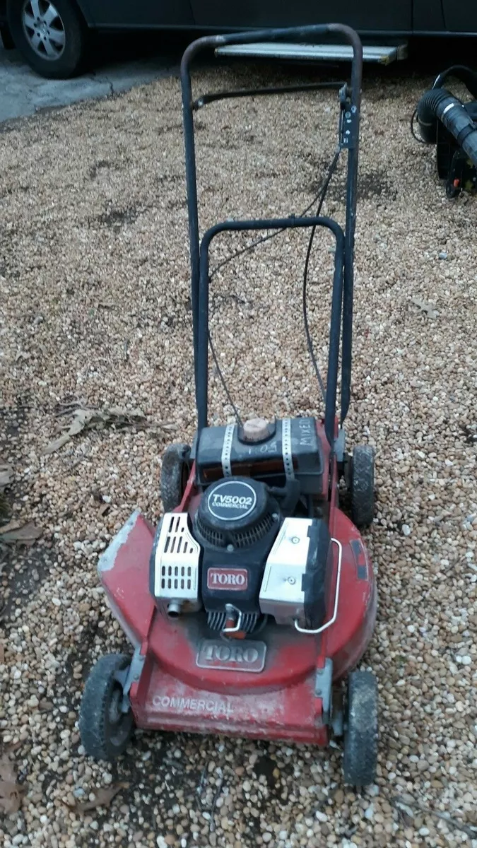 rare side discharge vintage Toro Commercial Mower 21 Inch 2 Cycle Suzuki  22680c