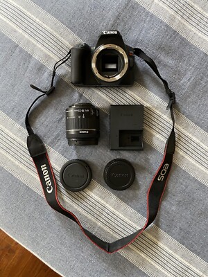 Canon EOS Rebel SL3 EF-S 18-55mm f/4-5.6 IS STM Lens Kit Black