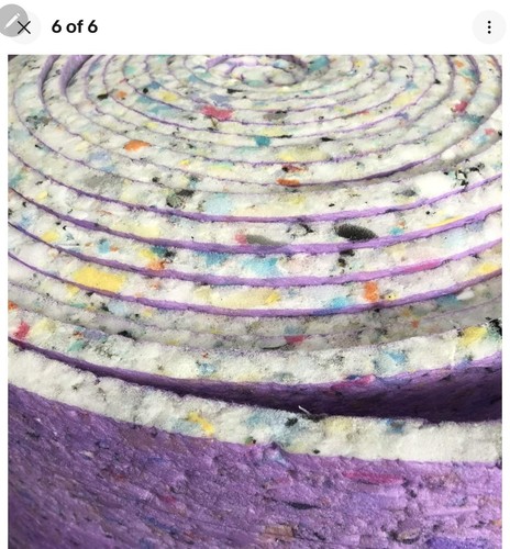 carpet underlay 8mm 10mm 12mm thick Top quality UK made FREE DELIVERY - Picture 8 of 40