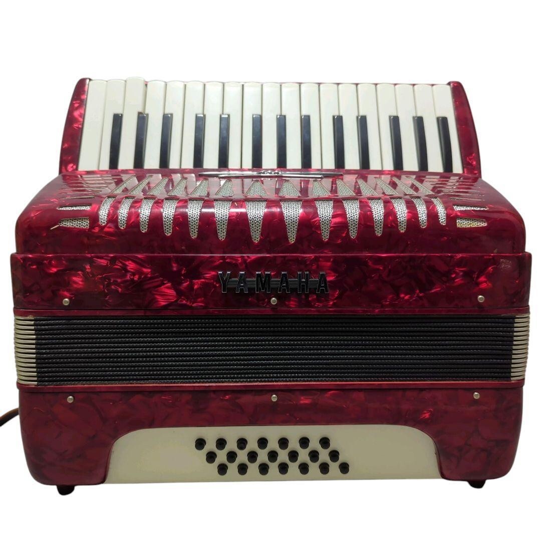 アコーディオンYAMAHA YA−21 YAMAHA Accordion YA-21 Red 32 Keyboard 21 Bass Japan | eBay