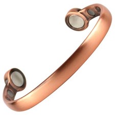 Elegant Super Strong MAGNETIC Bracelet/Bangle Antique Copper DESIGN 6 Magnets...