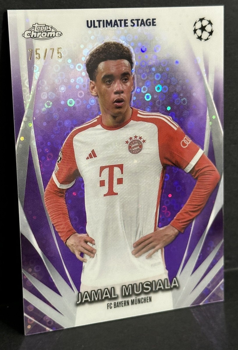 2023-24 Topps Chrome UEFA Club Competition Musiala Ultimate Stage