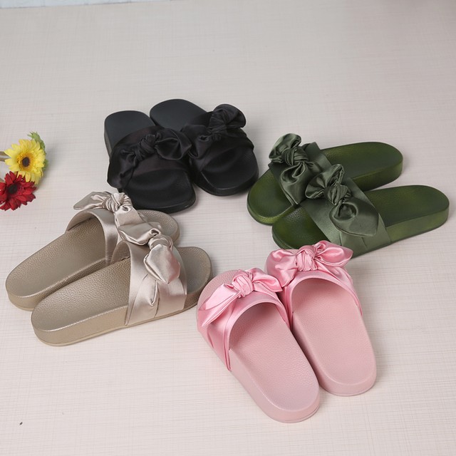 girls slip on slippers