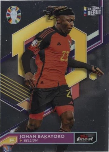 2023 Topps Finest Road to UEFA Euro 2024 Johan Bakayoko #10