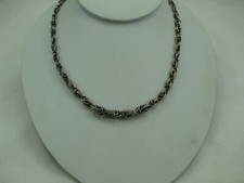 Antique 1930s Germany Laurin 835 Silver Necklace Hand Forged 18.3 Vintage 360e Antique 1930s Germany Laurin 835 Silver Necklace Hand Forged 18.3 Vintage 360e